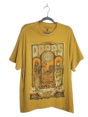 The Doors Yellow Graphic Tee Size XL